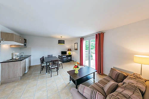 Appartement 2 chambres 3 pers.