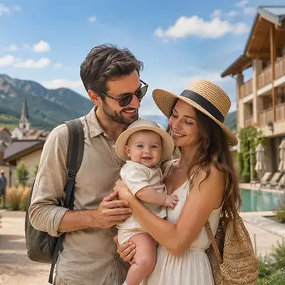 Où partir avec un bébé ?